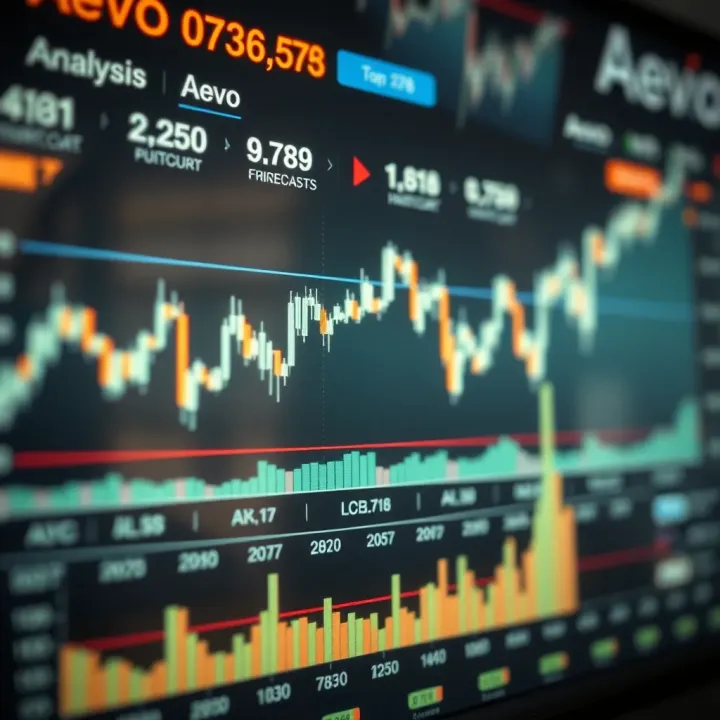 Historical Data and Expert Forecast for Aevo Price Chart displaying historical Aevo price data with expert forecast projections