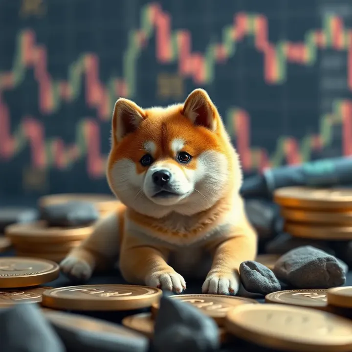 Visual representation of key factors impacting Baby Doge Coin value including market sentiment and investor activity
