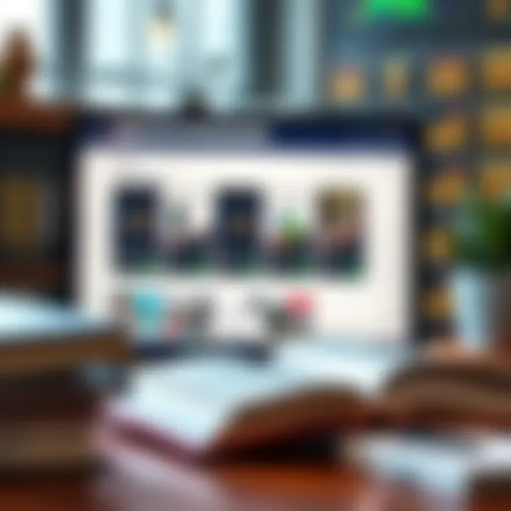 Navigating Reliable Sources for Free PDF Trading Books Computer screen showing a webpage with downloadable trading books in PDF format