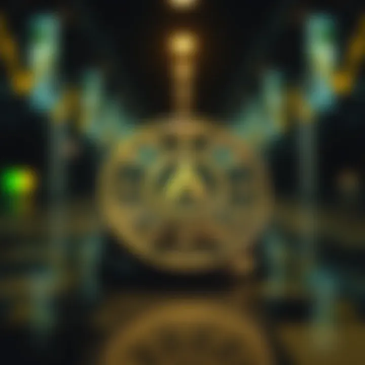 Technological Foundations of Alice Coin Blockchain Diagram illustrating the technological framework and blockchain features of Alice Coin