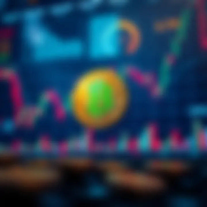 Graph showing Bitcoin Cash price trends and market fluctuations