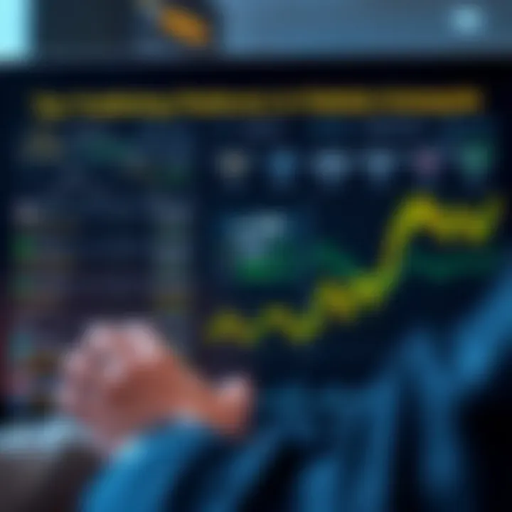 Comparison chart highlighting fees, security features, and tools of different trading websites