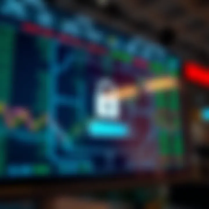 Security Essentials for Reliable Stock Trading Apps in Pakistan Secure login screen showcasing encrypted access and safety measures for stock trading applications