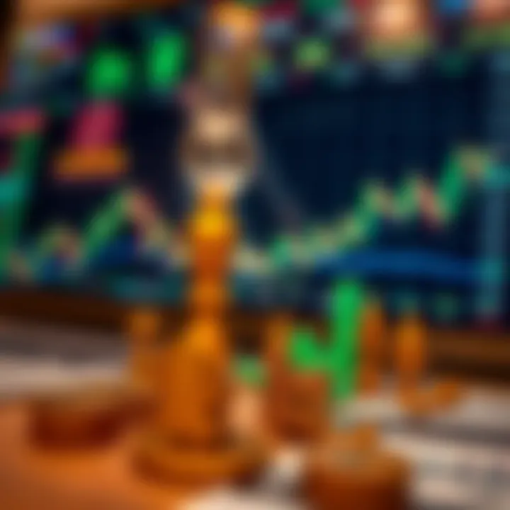 Illustration of financial charts, risk indicators, and Pakistani regulatory elements symbolizing forex market oversight