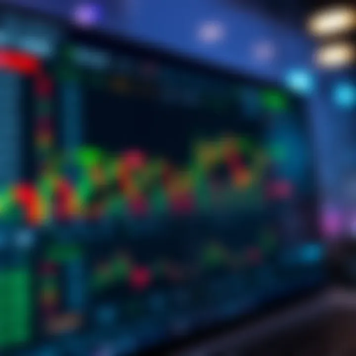 Real-time Market Data and Customizable Tools on TradingView Interface User-friendly interface of TradingView showing real-time market data and customizable charting tools