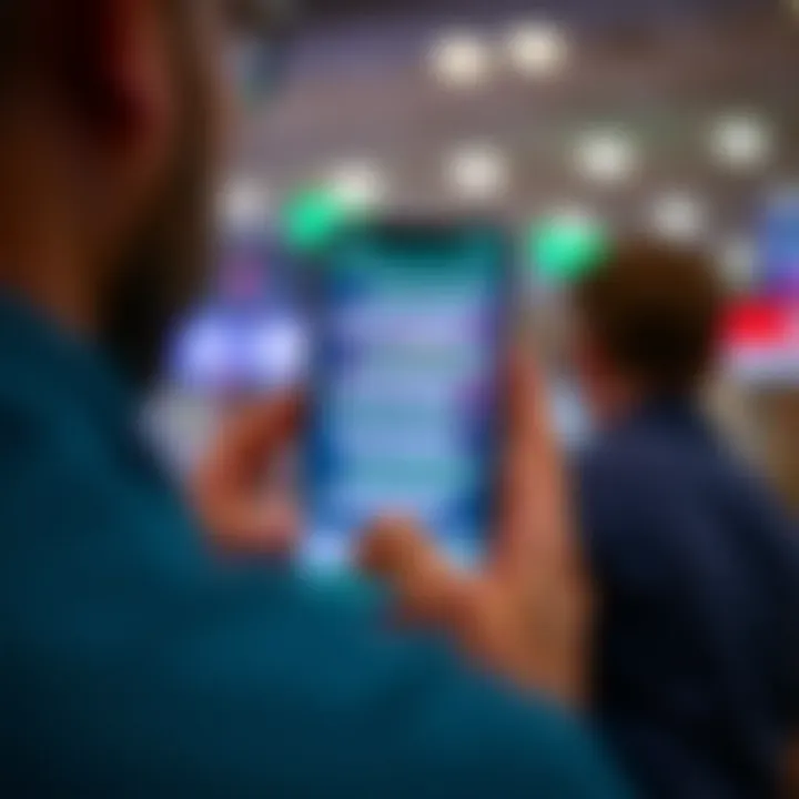 Forex Traders Sharing Insights in WhatsApp Group Chat Group chat displaying forex trading insights and currency exchange trends on a smartphone screen