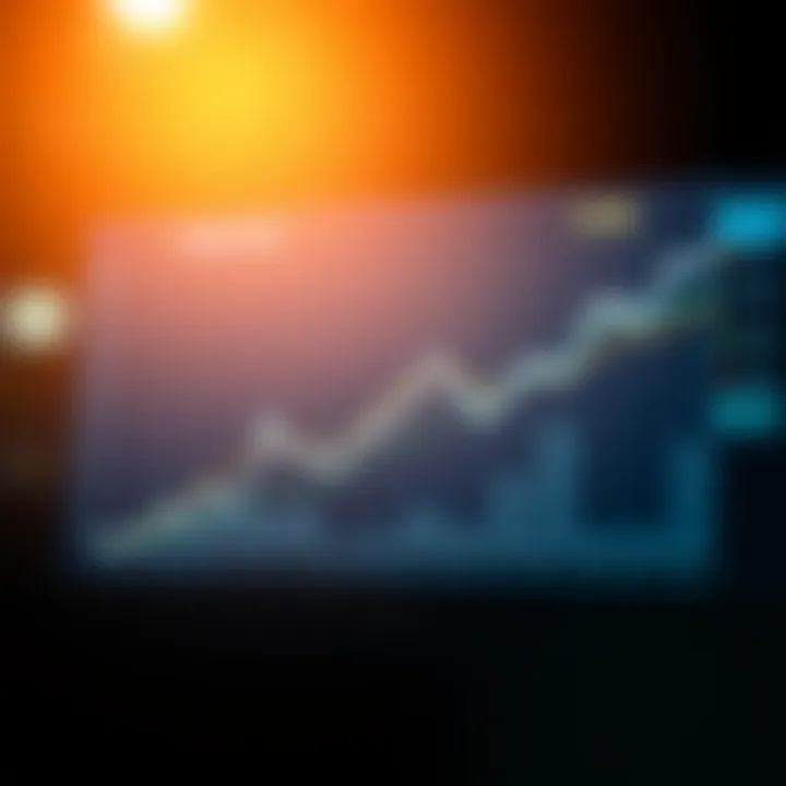 Graph showing currency exchange rate trends between US dollars and Pakistani rupees over time