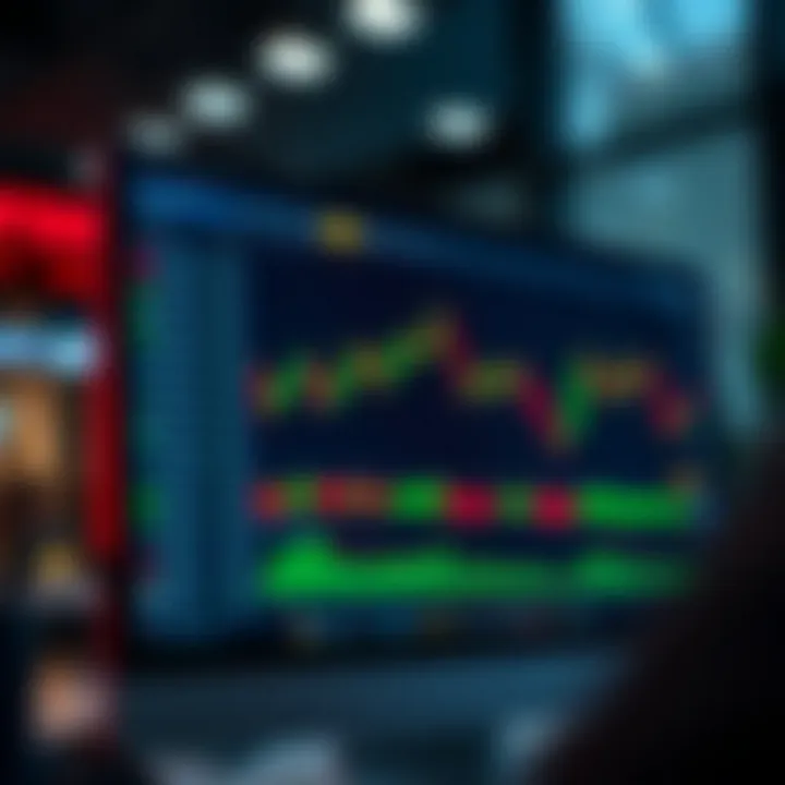 Tailored TradingView Interface Highlighting Chart Tools and Drawing Features Customized TradingView interface showing chart tools and drawing options for market analysis