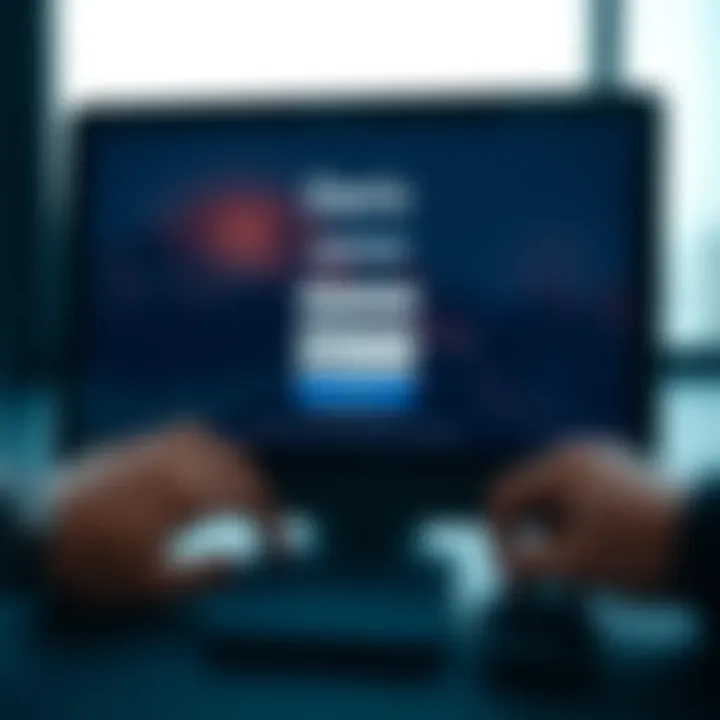 Secure login interface of Deriv platform with password entry fields