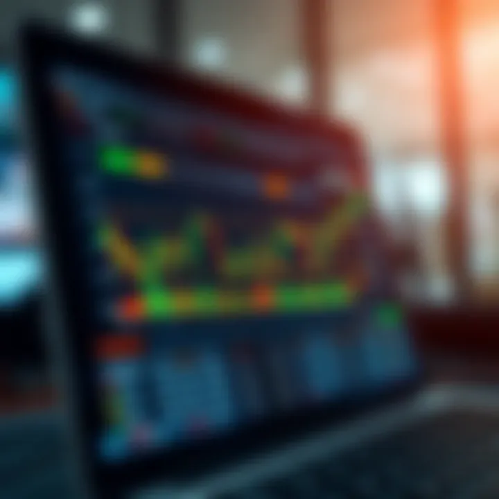 Evaluating Online Trading Platforms Through Islamic Ethical Frameworks Visual representation of online trading platform interface showing ethical considerations in trading decisions