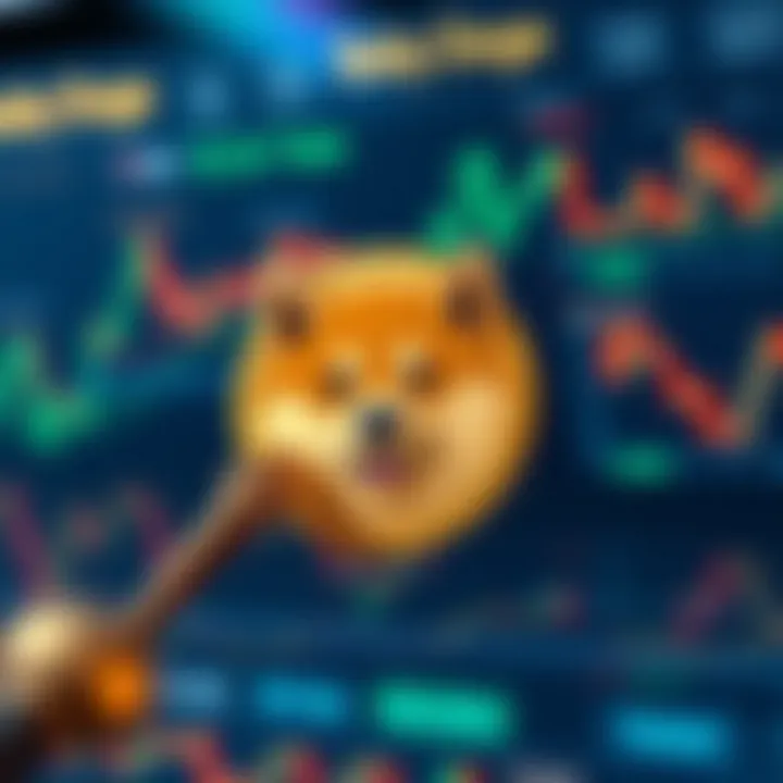 Conceptual chart showing factors impacting Baby Doge Coin value including market demand and investor sentiment