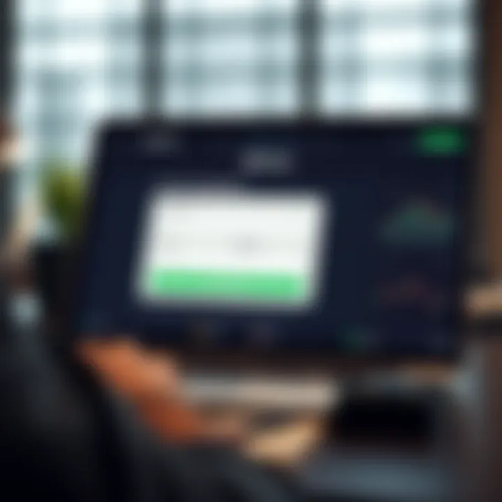 User interface displaying account registration form on an online trading platform