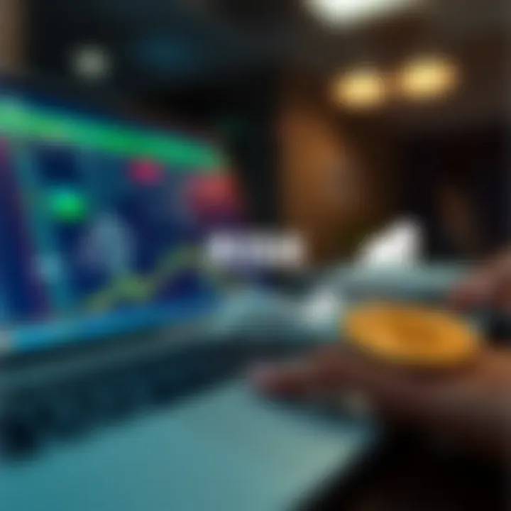 Risk Management Strategies in Online Trading Graphic illustrating risk management strategies for online trading with financial icons and safety symbols