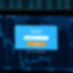 Quetex Platform Login Interface User interface showing Quetex login screen with username and password fields