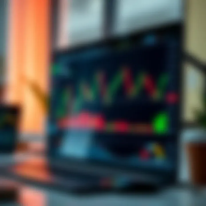 Quotex Trading Performance Visualization Graph displaying trading performance on Quotex platform with financial indicators