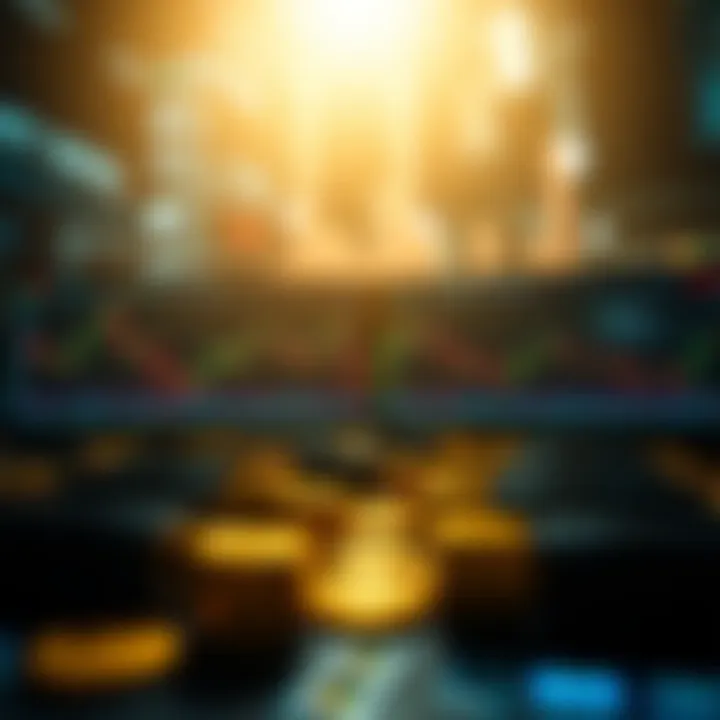 Illustration of various sources and platforms providing real-time XAUUSD signals for market analysis