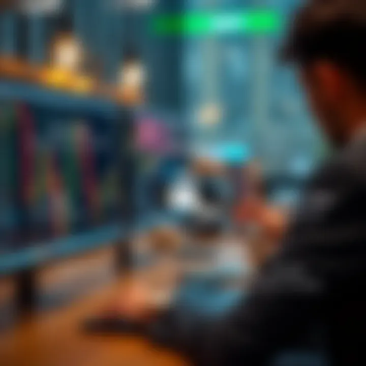 Diagram showing key features of beginner-friendly trading platforms including usability, asset variety, and security