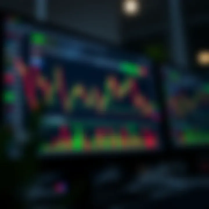 Effective Binary Options Strategies Using TradingView Binary options trading strategies displayed on TradingView with trend lines and market analysis