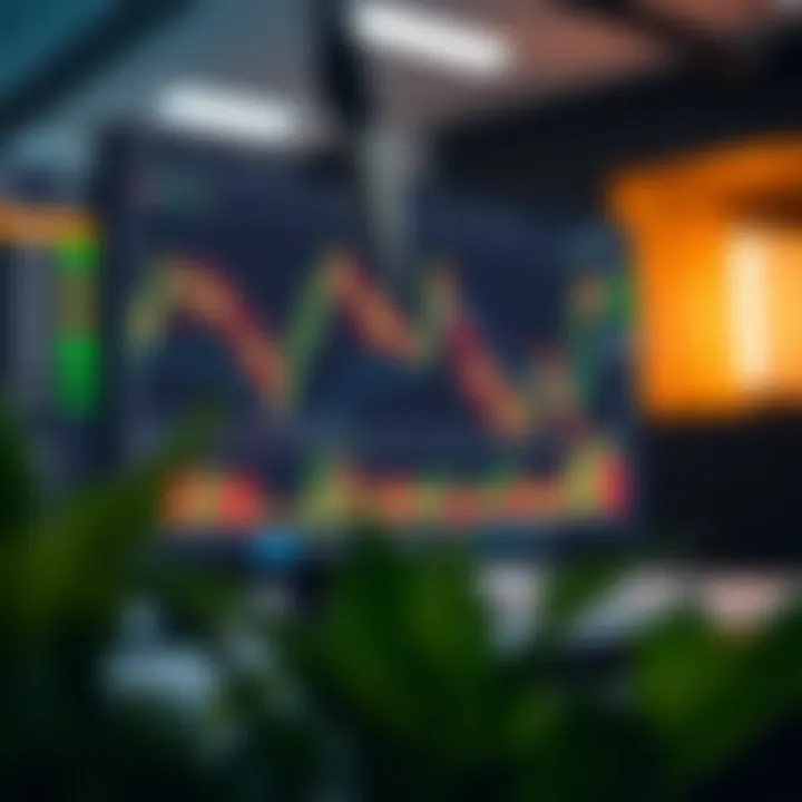 TradingView platform displaying detailed market charts and technical indicators for analysis