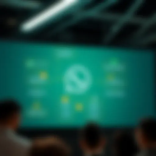 Communication Flow in Binance WhatsApp Crypto Groups Diagram showing communication flow and information exchange within Binance WhatsApp groups focused on cryptocurrency discussions