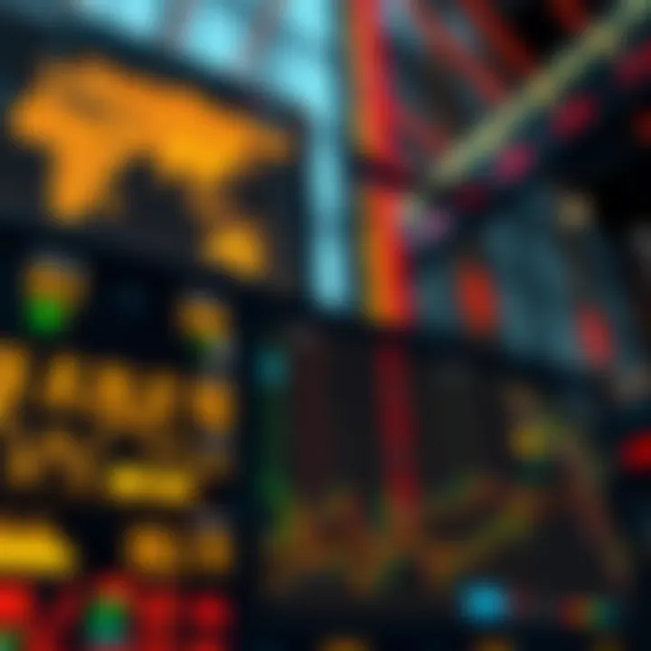 Global stock market clocks showing the influence of international markets on Pakistan's gold prices