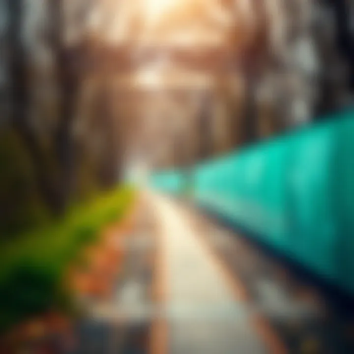 Visual representation of a clear pathway highlighting significance and practical applications