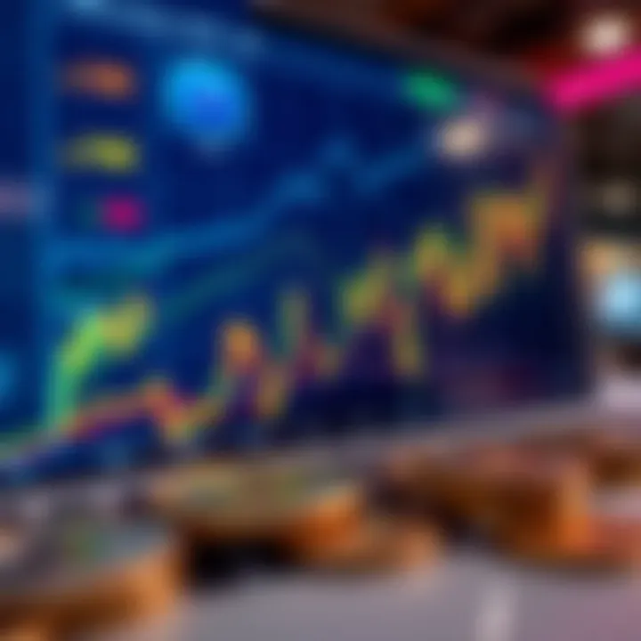 Graph showing fluctuations in USD to PKR exchange rate over time