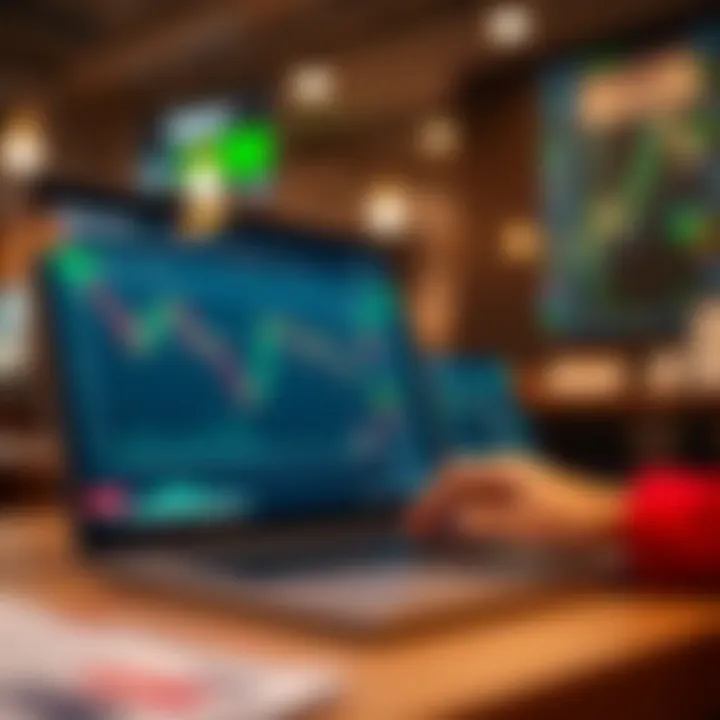 Binary.com trading platform interface integrated with TradingView analytics for binary options decision-making