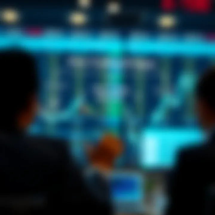 Diagram showing interaction between view trading and regulatory oversight in financial markets