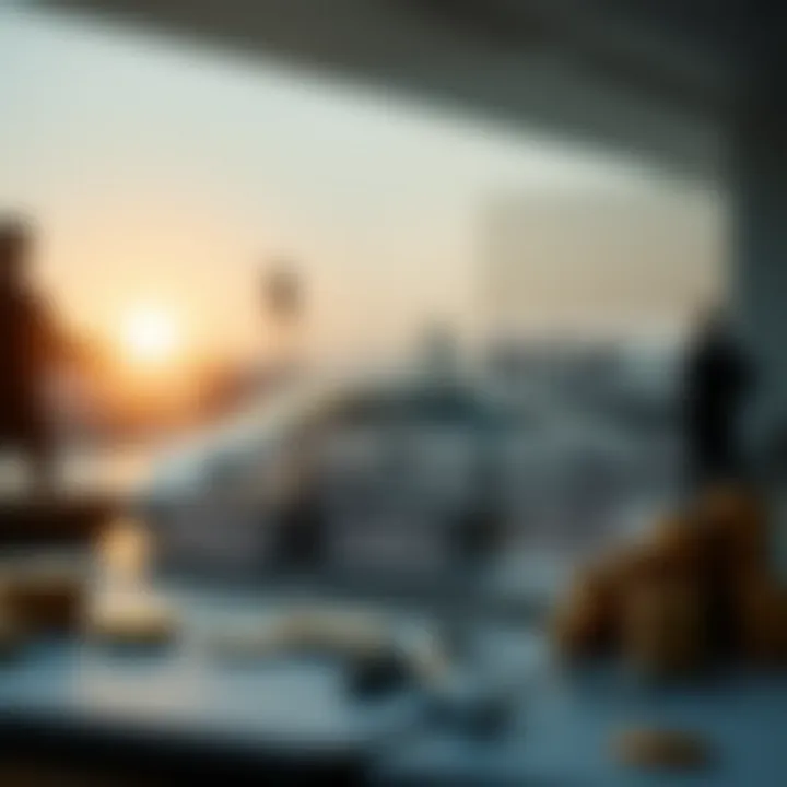 Graphic showing regulatory compliance and risk assessment elements in investment within the Pakistani market context