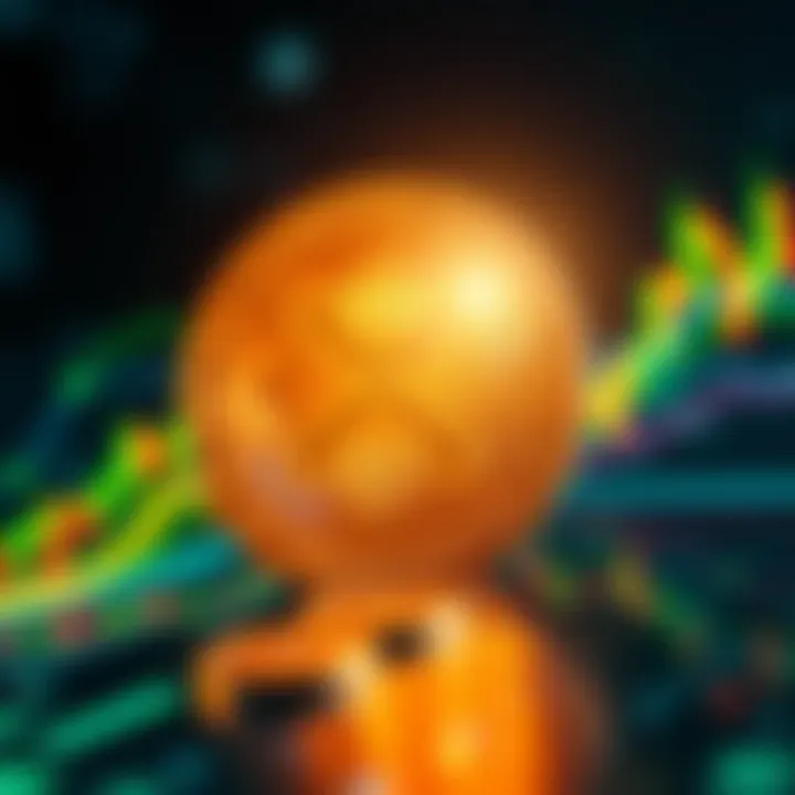 Visual representation of XRP technology and factors impacting its valuation in cryptocurrency trading