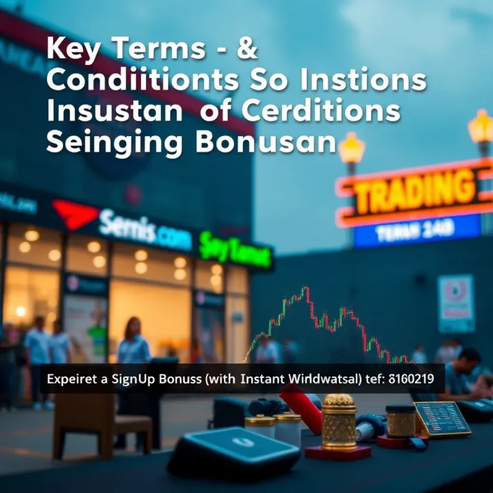 Key Terms and Conditions for Signup Bonuses in Pakistan Graphic depicting terms and conditions checklist for bonus offers in Pakistan