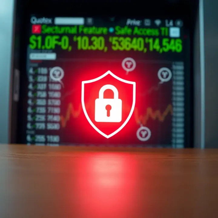 Secure login with shield and lock symbols representing protection