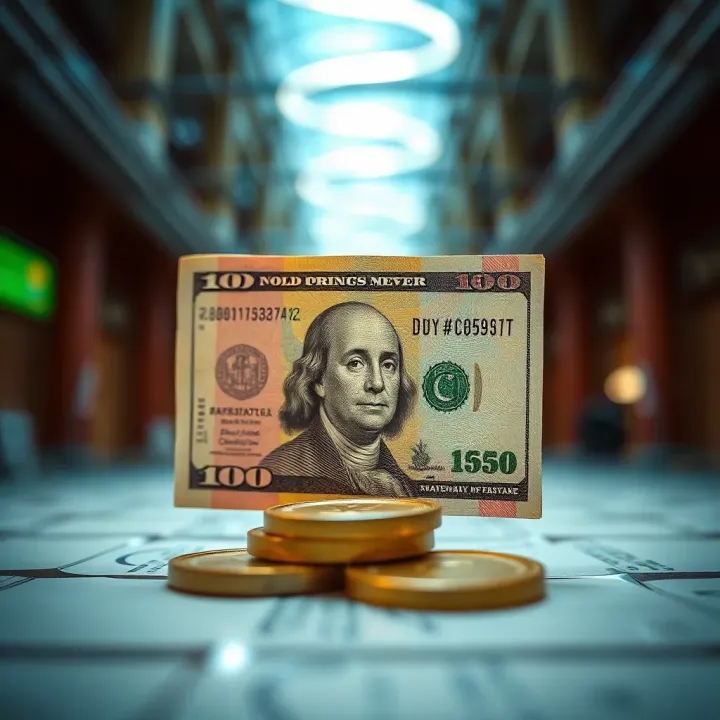 Illustration of economic factors influencing currency trends including government policies and market dynamics
