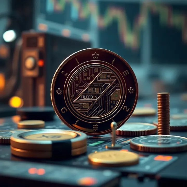 Key Factors Impacting Filecoin Value and Market Dynamics Visual representation of factors influencing Filecoin including technology, market, and external elements
