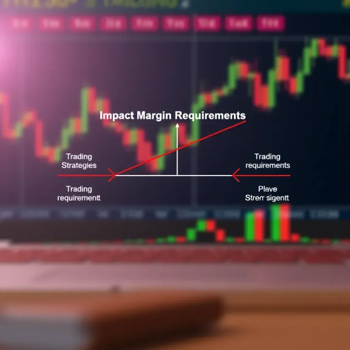 Impact of Margin Requirements on Trading Strategies and Risks Diagram demonstrating the relationship between margin requirements, trading strategies, and associated risks in forex markets