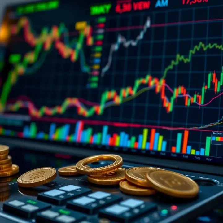 Tools and Data Analysis for Binance Coin Predictions Graphical representation of tools and data analysis used to forecast Binance coin movements