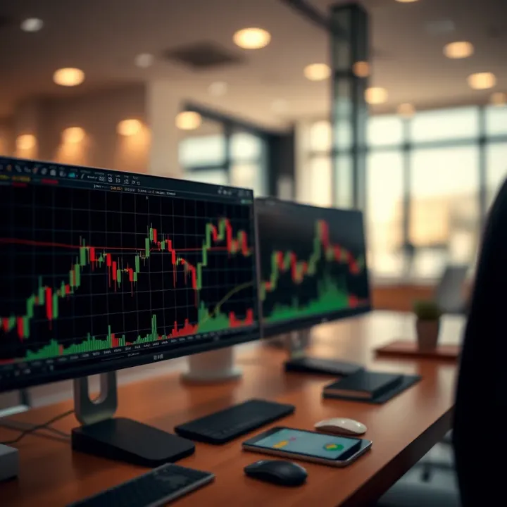 Illustration showing various common chart patterns in trading such as head and shoulders, triangles, and double tops