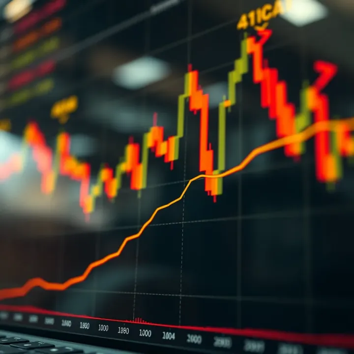 Ascending Triangle Pattern Indicating Bullish Momentum Graph illustrating an ascending triangle pattern depicting bullish market momentum