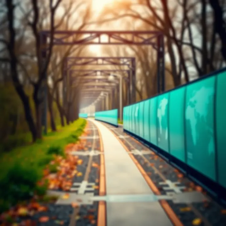 Visual representation of a clear pathway highlighting significance and practical applications