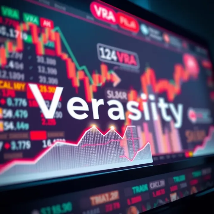 Future Outlook and Expert Predictions for Verasity Illustration of market forecasts and expert predictions about Verasity’s future value with arrows indicating potential growth